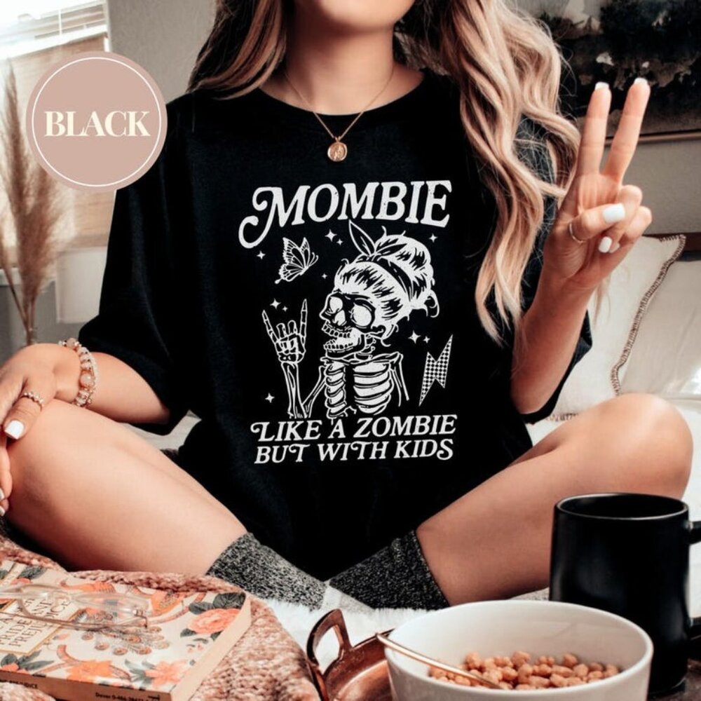 Mom Halloween Shirt, Mombie TShirt, Mama Halloween T-shirt